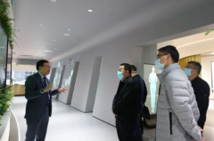 南海区委顾耀辉书记一行视察清森美室内健康环境体验馆